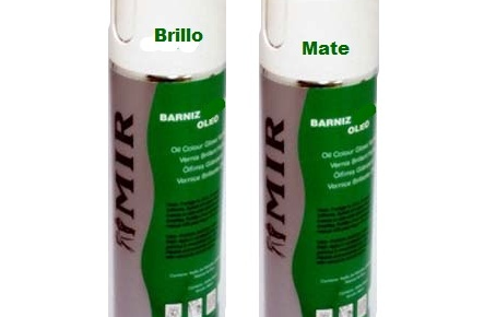 Barniz en Spray para oleo