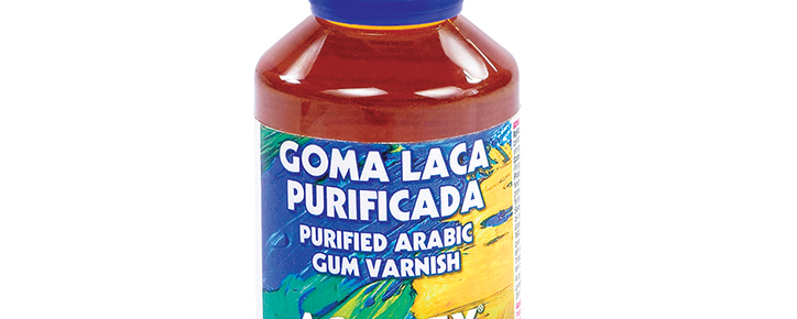 goma laca purificada acrilex