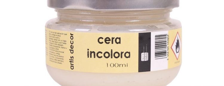 Cera incolora para manualidades