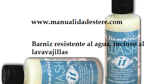 Barniz resistente al agua