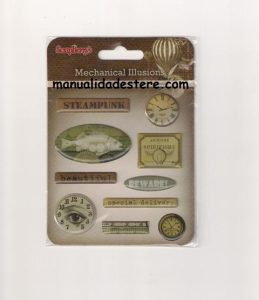 Stickers scrapbooking scb34001078 Mechanical Illusions