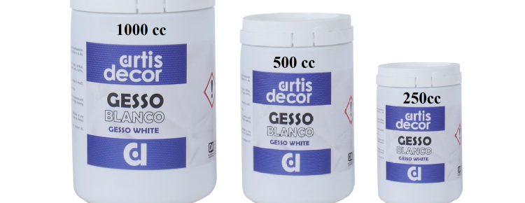 imprimación gesso blanco