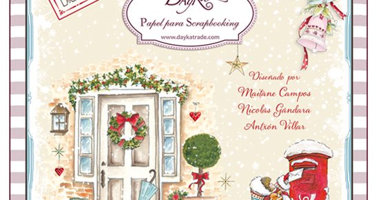 Bloc scrap Navidad Dayka