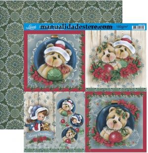 Papel scrap de Navidad sdn075