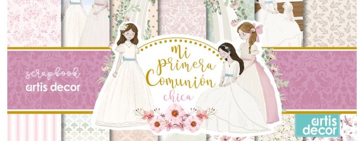 mi primera comunion niña colección de scrap