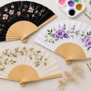 Abanico para pintar o decorar.