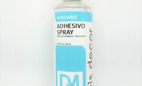 Adhesivo reposicionable en spray