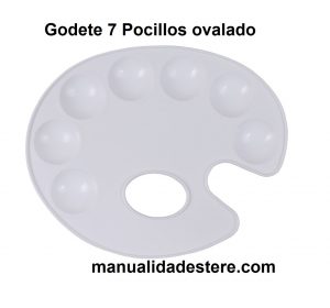 Godete paleta pintor