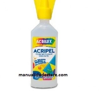 Acripel Relieve Incoloro Acrilex