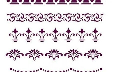 Stencil plantilla t-03342