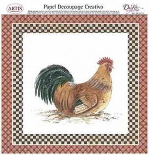 Papel gallina para decoupage