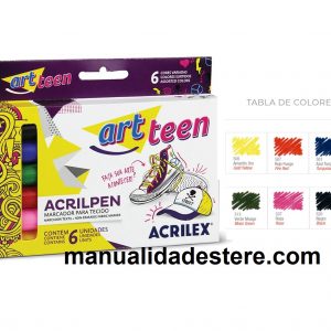 Adhesivo textil para papel  Fijador para pinturas de tela Acrilex ✓