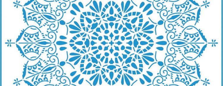 Plantilla Stencil mandala Stqg-026