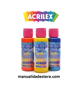 acuarela silk acrilex