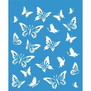 Stencil plantilla stm-105 mariposas