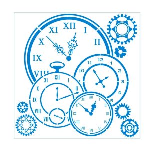 Stencil plantilla relojes stxx-236